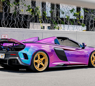 Фото дисков Strasse Wheels SV5 Deep Concave Duoblock на McLaren 650S