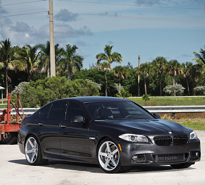Фото дисков Vossen CV3 на BMW 5/M5 (F10)