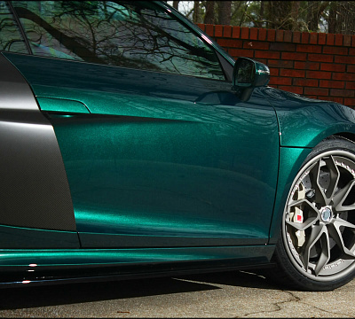Фото дисков HRE S201 на Audi R8 (Typ 42)