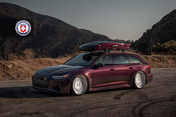 Фото дисков HRE 501 Черный сатин на Audi A/RS 6 (C8)