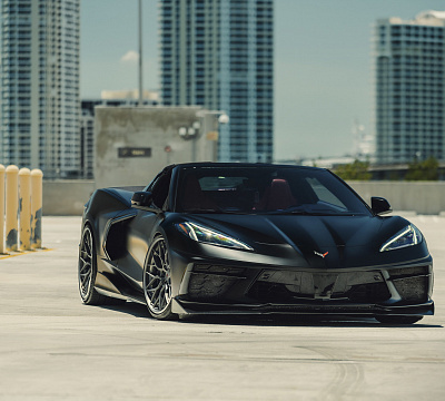 Фото дисков Vossen S17-01 (3-Piece) на Chevrolet Corvette C8