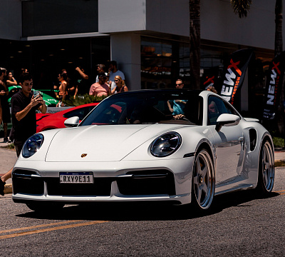 Фото дисков HRE 527 на Porsche 911 VIII