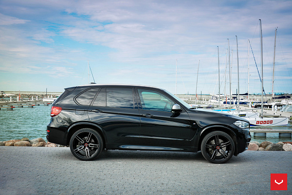 Фото дисков Vossen HF-1 Алмазная проточка на BMW X5/X5 M (F15/F85)