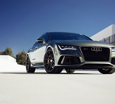 Фото дисков HRE P101 на Audi A/RS 7 (4G)