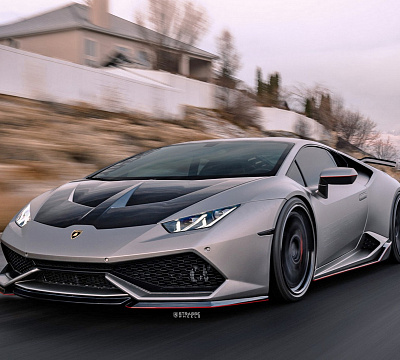 Фото дисков Strasse Wheels SV10M Deep Concave FS на Lamborghini Huracan