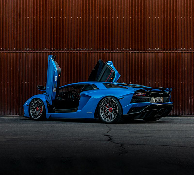 Фото дисков Brixton Forged VL4 на Lamborghini Aventador