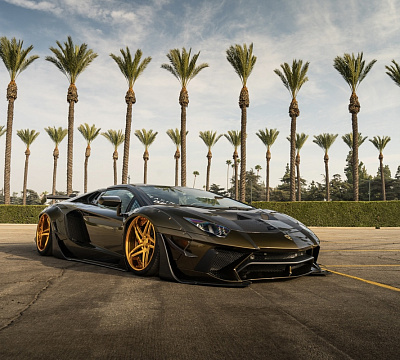 Фото дисков Savini SV71 на Lamborghini Aventador