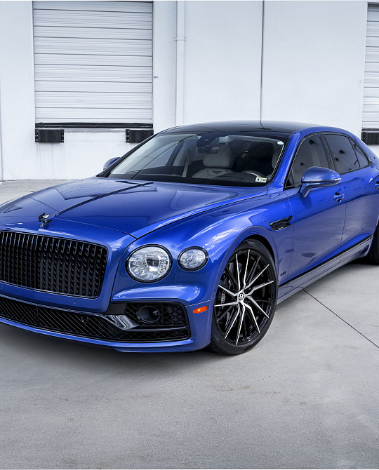 Фото дисков HF-4T Алмазная проточка на Bentley Flying Spur III