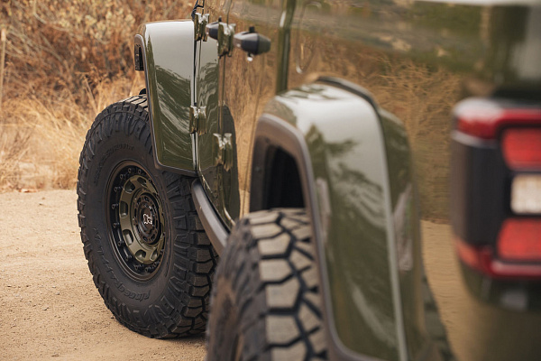 Фото дисков Black Rhino ATLAS  на Jeep Gladiator II (JT)