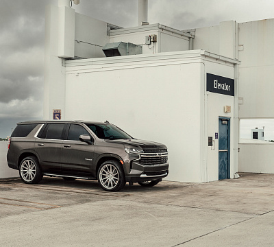 Фото дисков Vossen HF6-1 на Chevrolet Tahoe V