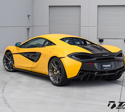 Фото дисков HRE P104 на McLaren 570S