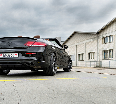Фото дисков Vossen VFS-10 на Mercedes-Benz C-Class (W205)
