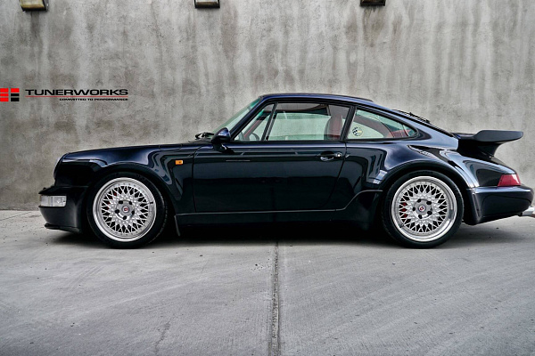 Фото дисков HRE 501 Глянцевый лак на Porsche 911 III