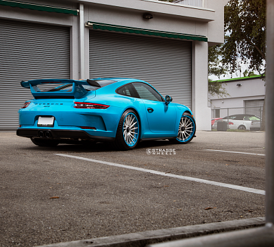 Фото дисков Strasse Wheels SV15T Deep Concave FS на Porsche 911 VII