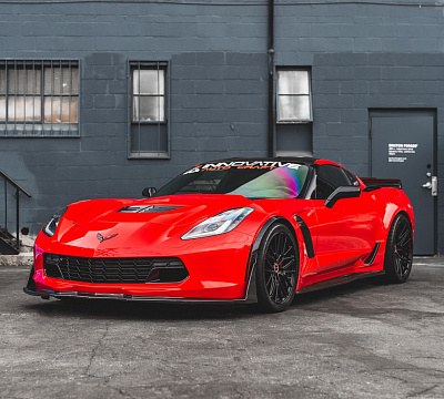 Фото дисков Brixton Forged VL4 на Chevrolet Corvette C7