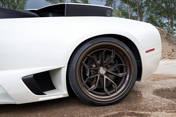 Фото дисков HRE S201H Сатиновая бронза на Lamborghini Murcielago