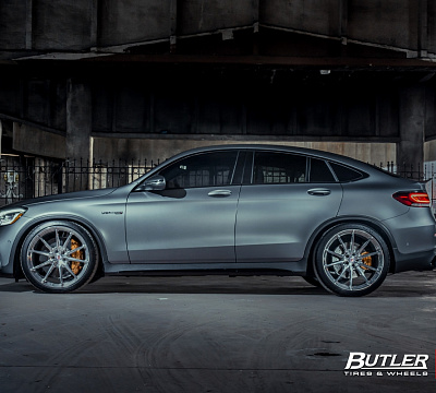Фото дисков HRE P104SC на Mercedes-Benz GLC (X253, C253)