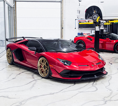 Фото дисков Anrky S1-X2 на Lamborghini Aventador