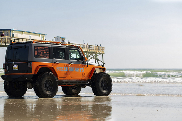 Фото дисков Black Rhino ARMORY Черный матовый на Jeep Wrangler III (JK)
