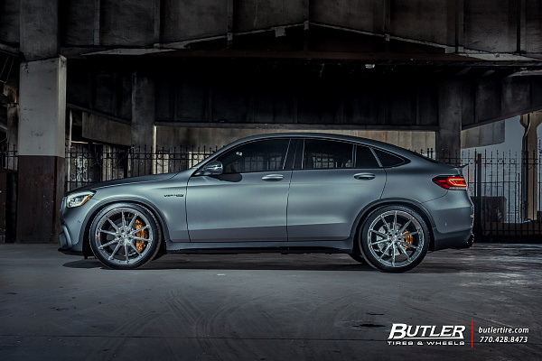 Фото дисков HRE P104SC Полированный лак на Mercedes-Benz GLC (X253, C253)