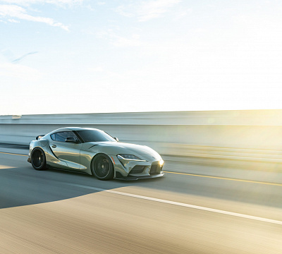 Фото дисков Vossen HF-7 на Toyota Supra A90