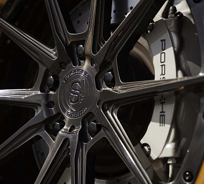 Фото дисков Strasse Wheels SV10 Deep Concave FS на Porsche 911 VII