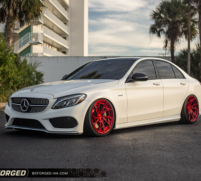 Фото дисков BC Forged HCA222 на Mercedes-Benz C-Class (W205)