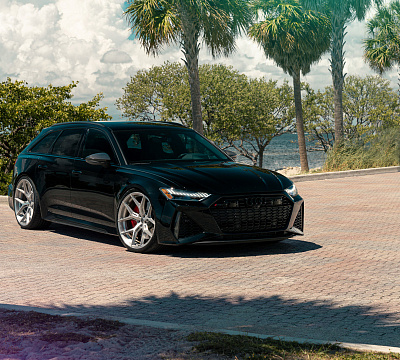 Фото дисков Vossen HF-5 на Audi A/RS 6 (C8)