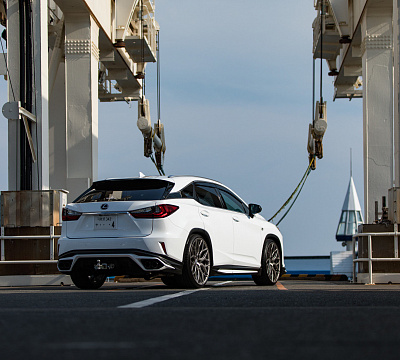 Фото дисков Vossen HF-2 на Lexus RX IV