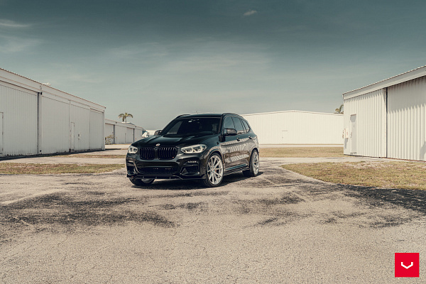 Фото дисков Vossen HFX-2 (5-Lug) Серебро на BMW X3/X3 M (G01/F97)