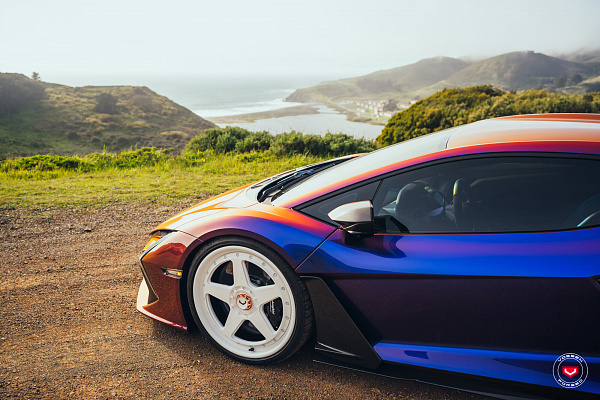 Фото дисков Vossen GEN-01 (3-Piece) Белый глянец на Lamborghini Revuelto