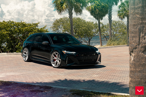 Фото дисков Vossen HF-5 Глянцевый лак на Audi A/RS 6 (C8)