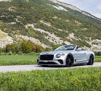 Фото дисков Vossen HF-8 на Bentley Continental GT III