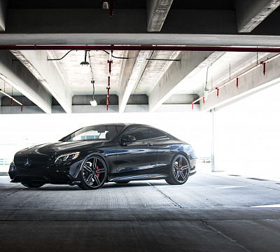 Фото дисков Vossen HF-1 на Mercedes-Benz S-Class (W222, C217)
