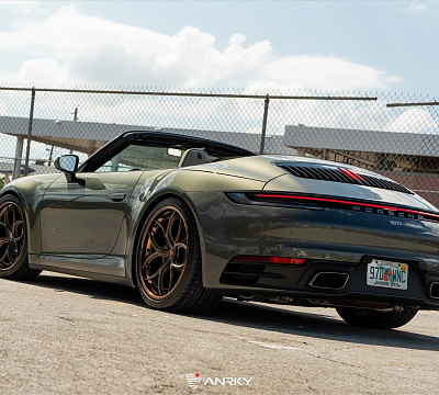 Фото дисков Anrky S3-X0 на Porsche 911 VIII