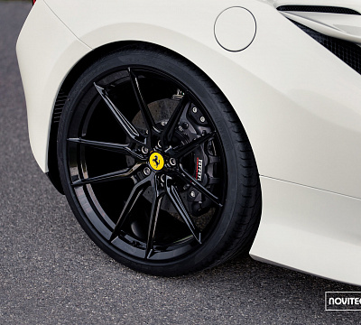 Фото дисков NOVITEC NF8 на Ferrari F8