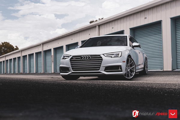 Фото дисков Vossen VFS-6 Серебро на Audi A/S/RS 4 (B9)