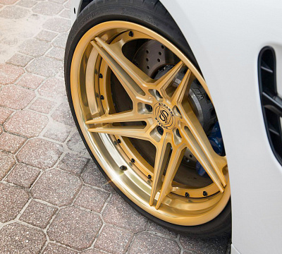 Фото дисков Strasse Wheels SV2T Deep Concave FS на BMW 4/M4 (F32/F82)