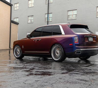 Фото дисков HRE L109M на Rolls-Royce Cullinan