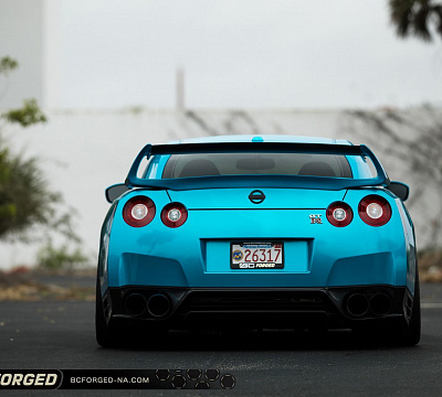 Фото дисков BC Forged RZ05 на Nissan GT-R