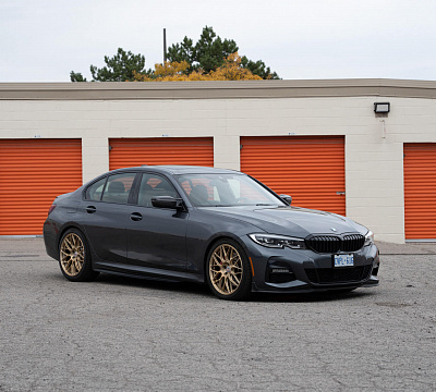 Фото дисков HRE RC100 на BMW 3/M3 (G2x/G80)