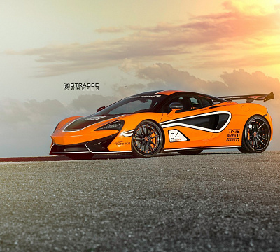 Фото дисков Strasse Wheels SV1 Deep Concave FS на McLaren 570S