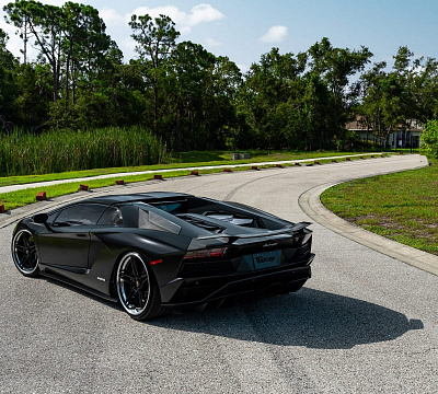 Фото дисков Anrky AN37 на Lamborghini Aventador