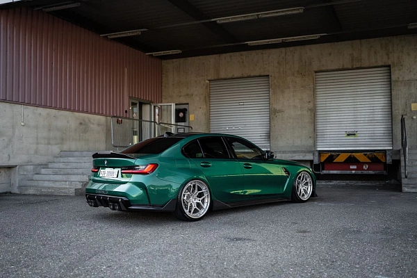 Фото дисков ST Wheels ST21.2 Полированный лак на BMW 3/M3 (G2x/G80)