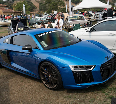 Фото дисков HRE P104 на Audi R8 (4S)