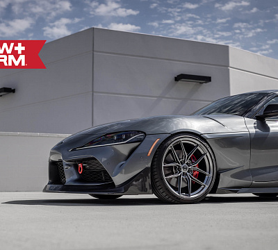 Фото дисков HRE FF21 на Toyota Supra A90