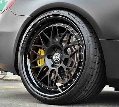 Фото дисков HRE 300 на Mercedes-Benz C-Class (W205)