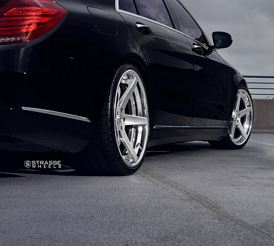 Фото дисков Strasse Wheels S5 Deep Concave на Mercedes-Benz S-Class (W222, C217)