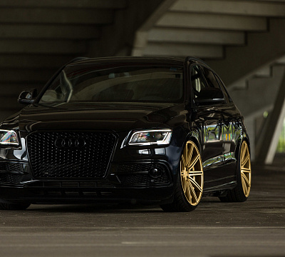 Фото дисков Vossen CV4 на Audi Q5 (8R)