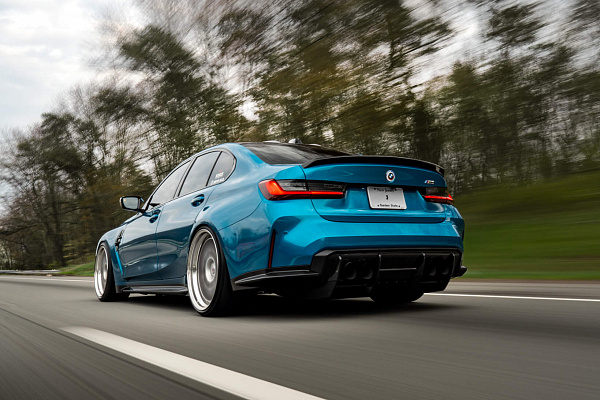 Фото дисков HRE 300 Сатиновый лак на BMW 3/M3 (G2x/G80)
